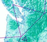piece of map showing Tahoe and Shasta