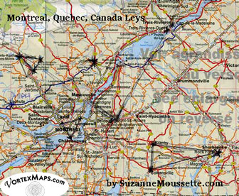 Montreal ley map