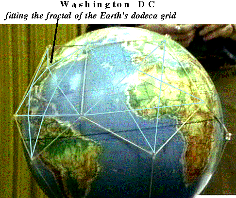 the pentagon on the Earth Grid