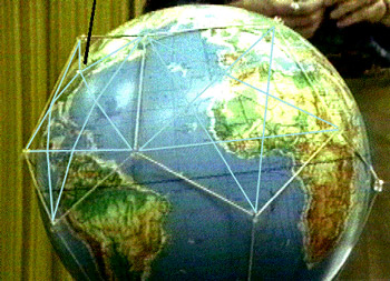 the pentagon on the Earth Grid