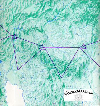 North America Vortex Map