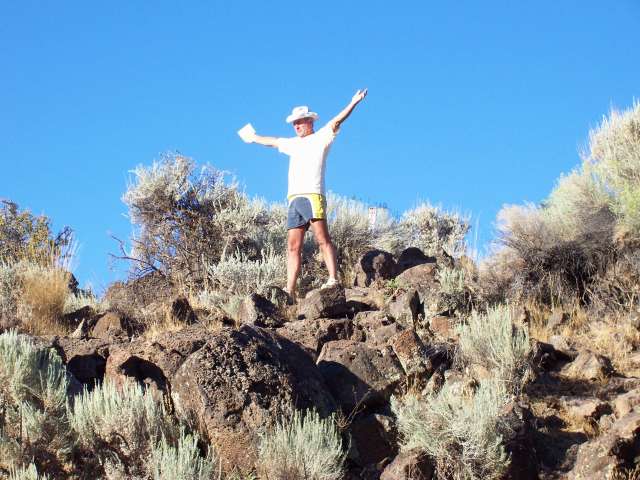 atop Pluto's Cave