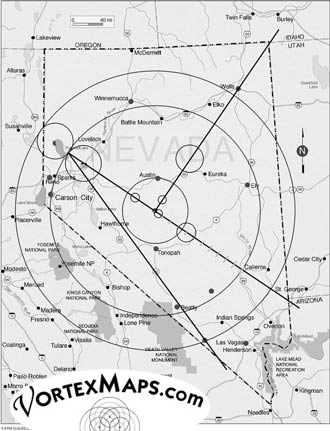 Nevada USA vortexes