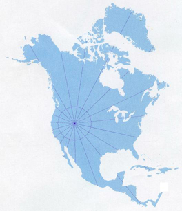 North America vortex map detail